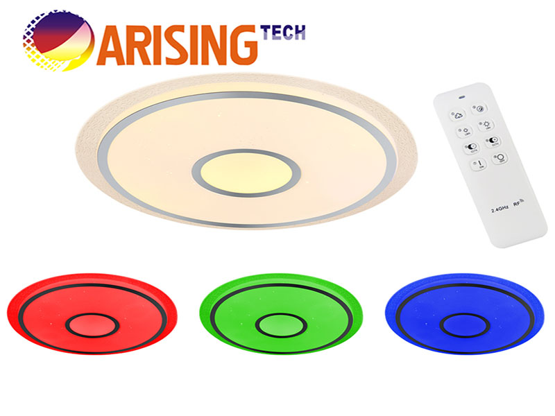 2.4G Remote Control RGB CCT and Dimmable LED ceiling light
