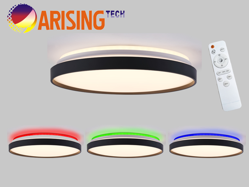 Infrared Remote Control LED Ceiling Light with RGB for Living Room
