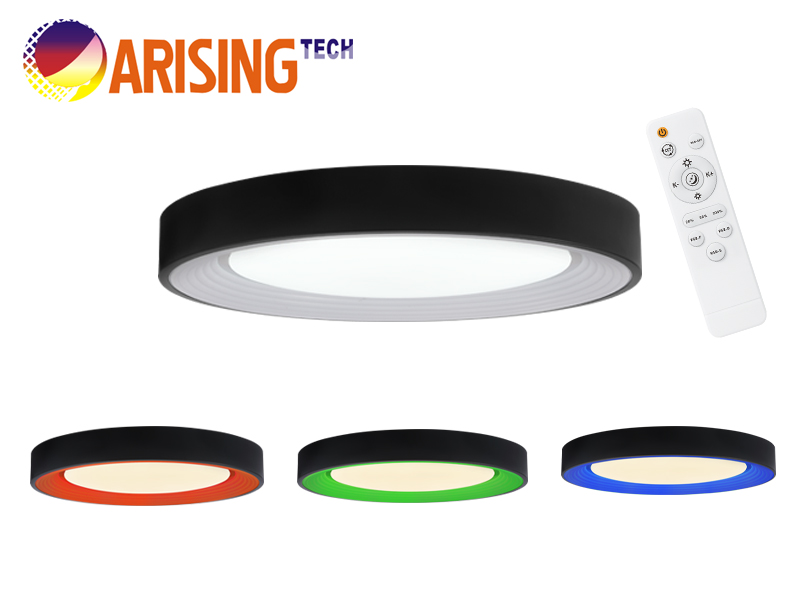 Infrared Remote Control RGB CCT and Dimmable LED Ceiling Lights