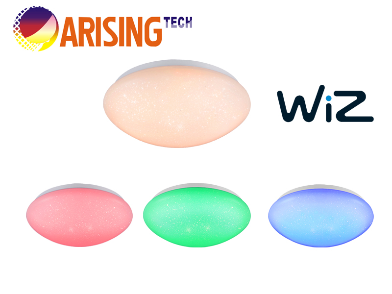 WiZ Smart APP Control LED Ceiling Light with CCT Dimmable and RGB Functions for Bedroom